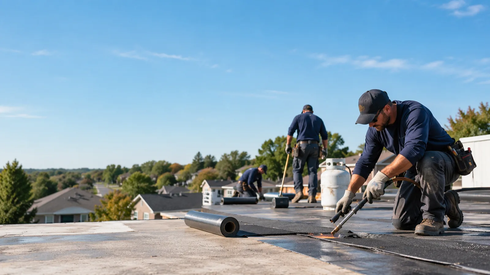 Flat Roof Leak Repair providers in Bypro, KY